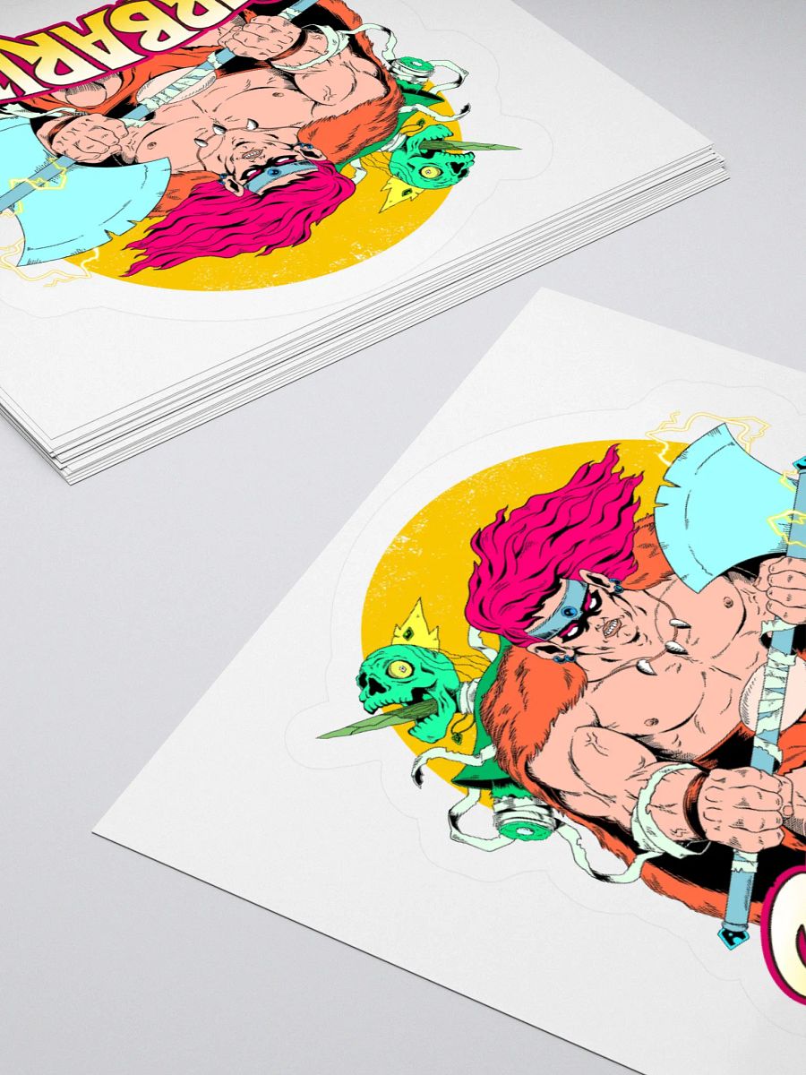 Dark Fantasy Barbarian - Sticker product image (11)