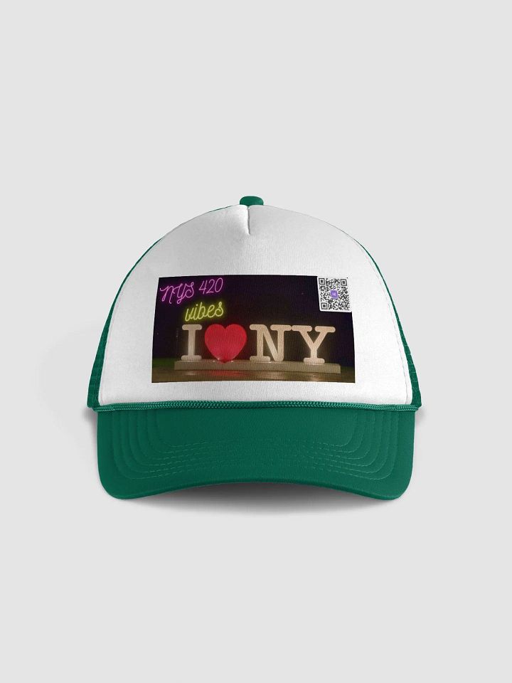 I ❤️ NY Foam Trucker Hat - NYS 420 Vibes Edition product image (1)