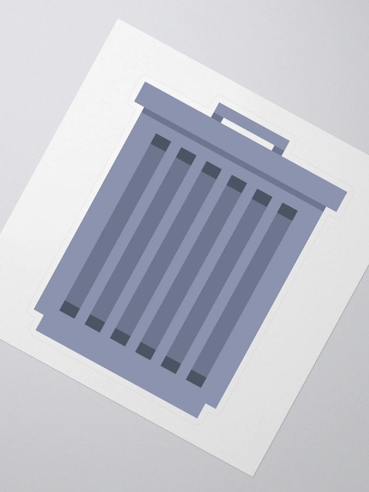 The Sticker of a Trash Can product image (3)