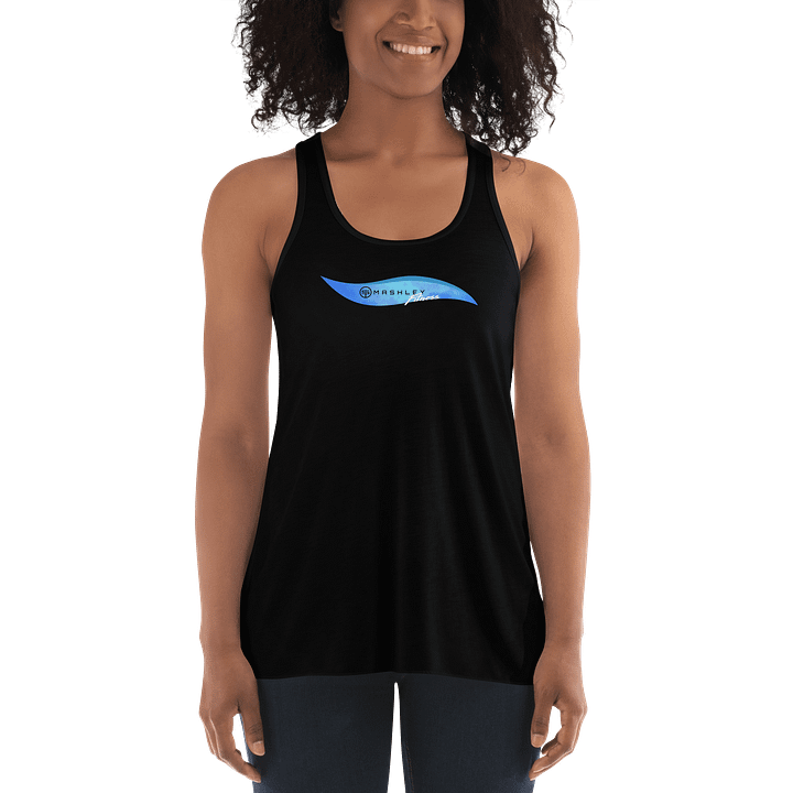 Smashley Fitness - Blue Wave Racerback Tank product image (2)