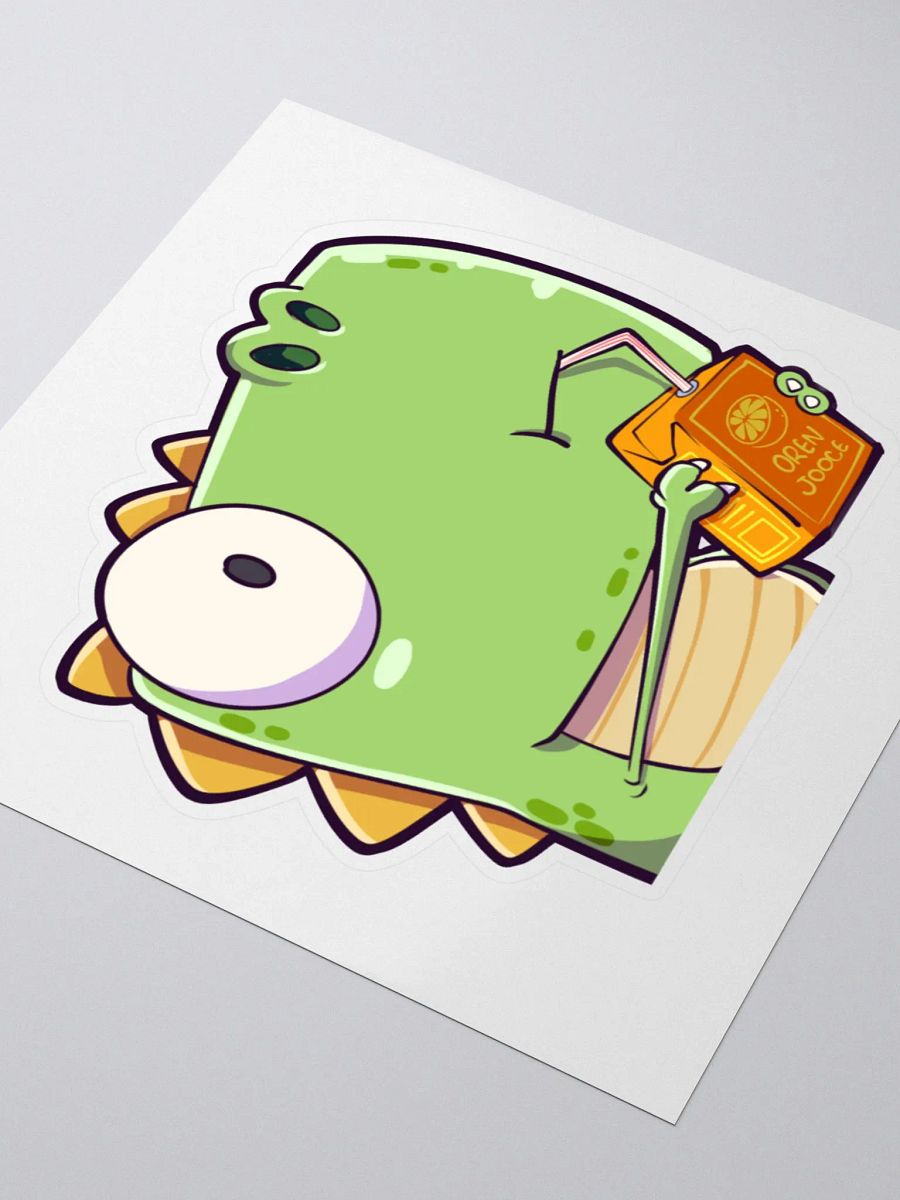 Dino Sip Emote Sticker product image (3)