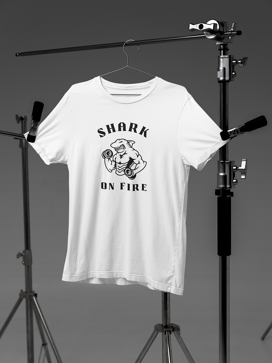 Shark on fire T-Shirt product image (1)