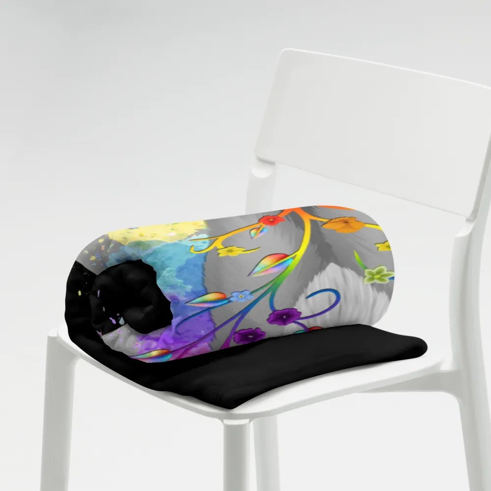 Asexual Pride Fox Blanket (2023) product image (7)