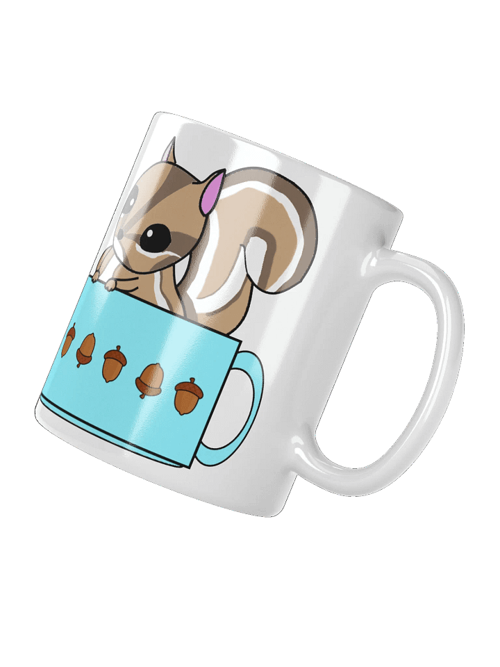 Hazelnut the Chipmunk sitting in a cup on a cup product image (2)