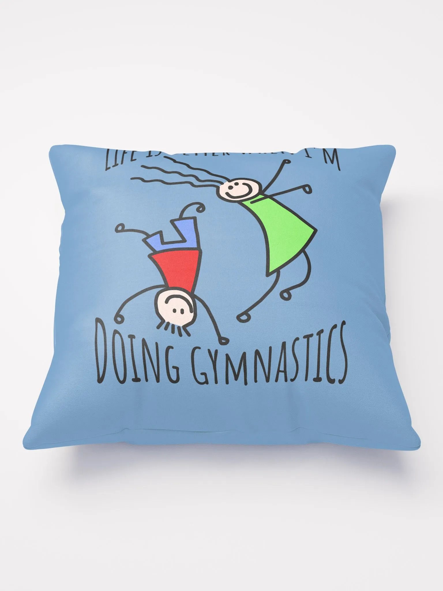 Whimsical Life is Better When I'm Doing Gymnastics Pillow product image (2)