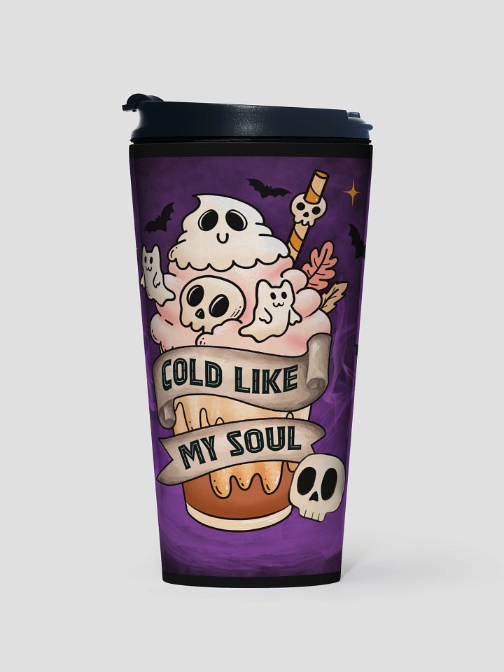 Cold Like My Soul Stainless Steel Travel Mug product image (1)