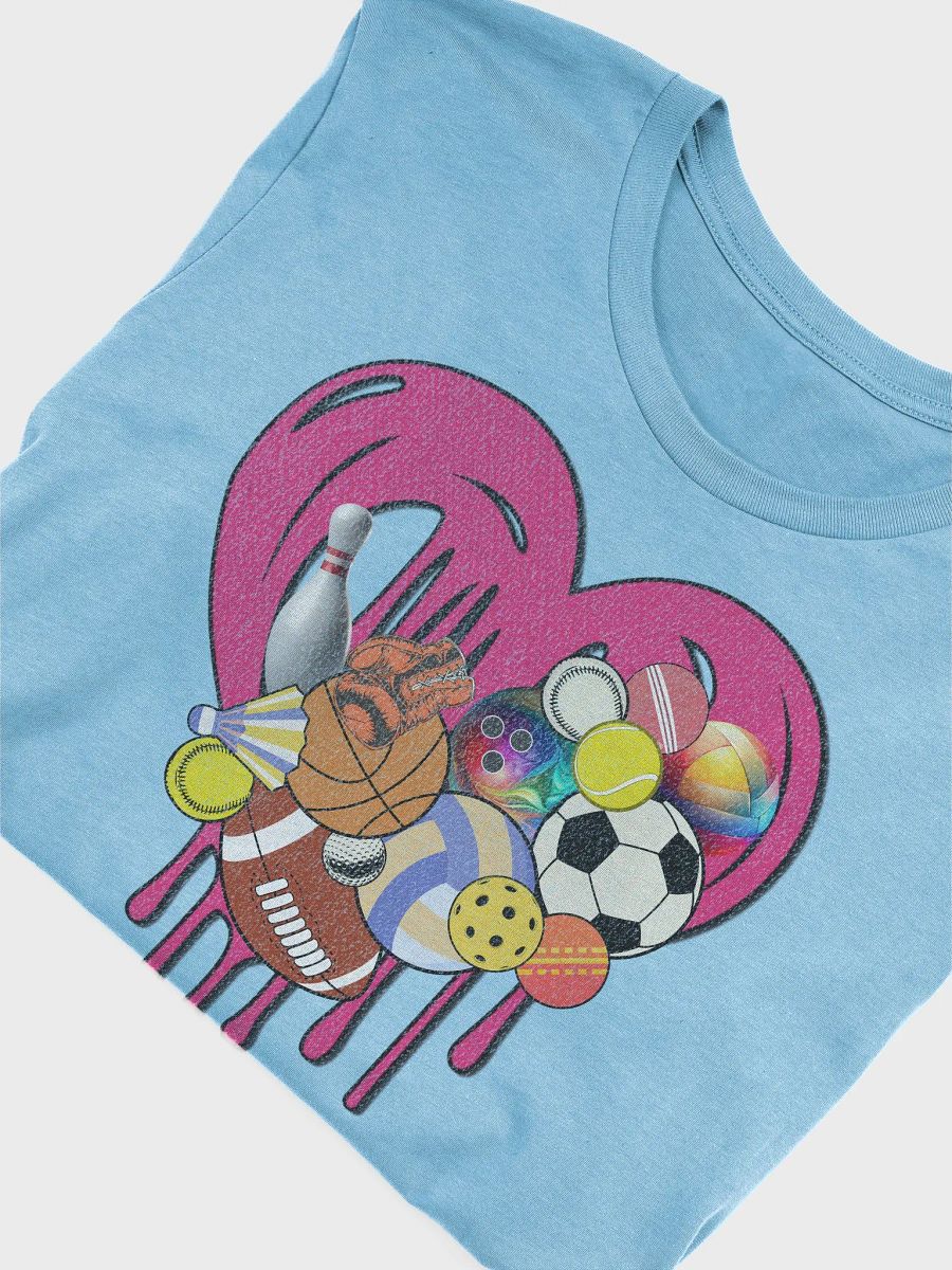 Heart Sports Assorted Game T-Shirt product image (33)