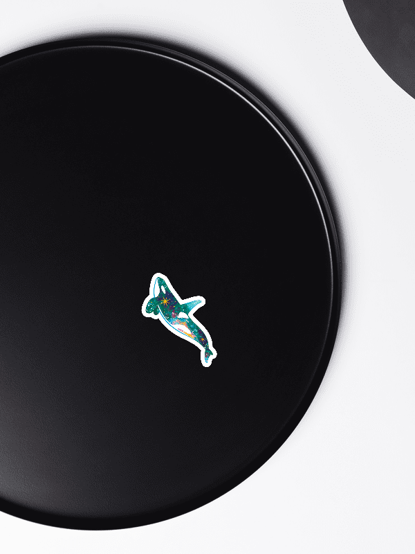 Galaxy Orca - Teal Variation Magnet product image (4)
