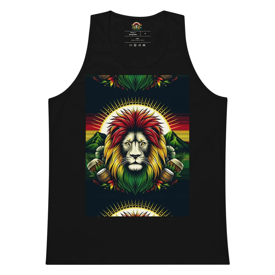 Lion Of Zion Men's Premium Tank Top product image (5)