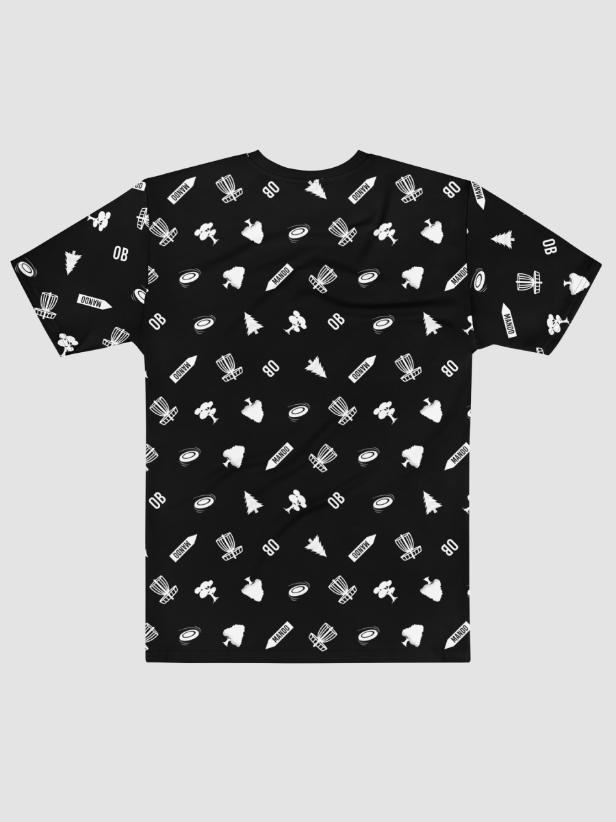 All-Over Print disc-golf Crew Neck T-Shirt product image (3)