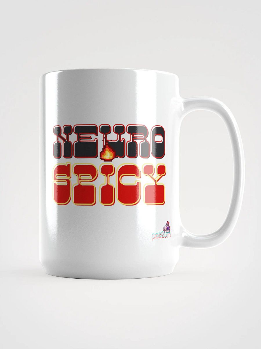 NEUROSPICY white glossy mug product image (5)