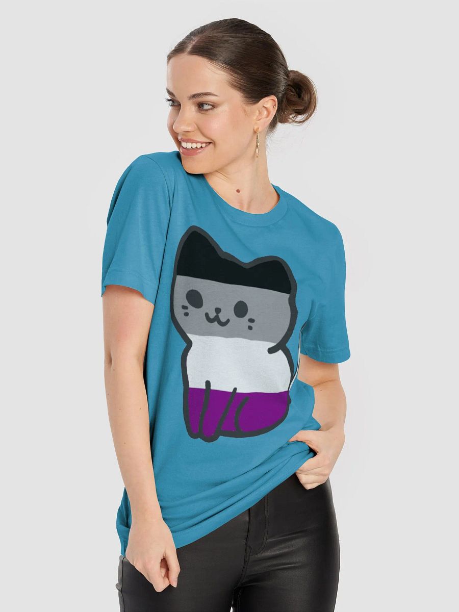 Asexual Pride Kitty Woman's Shirt product image (86)