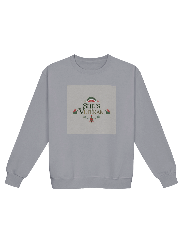 She’s The Veteran Classic Sweatshirt – Holiday Edition product image (1)