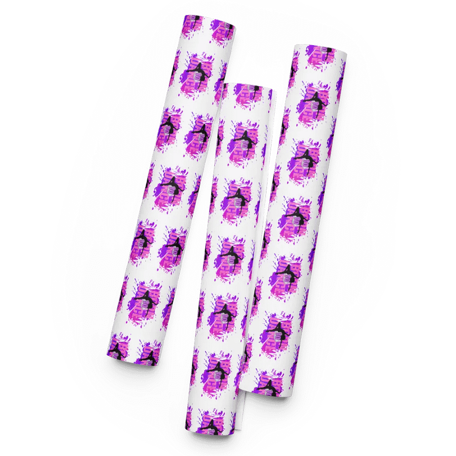 Born To Dance Melodic Moves Her Silhouette Wrapping Paper Set product image (5)