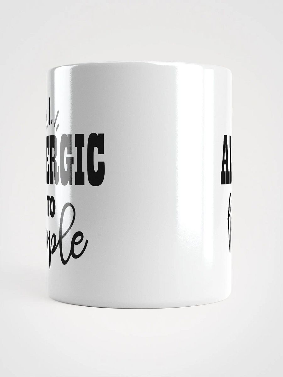 Allergic To People Glossy Mug product image (5)