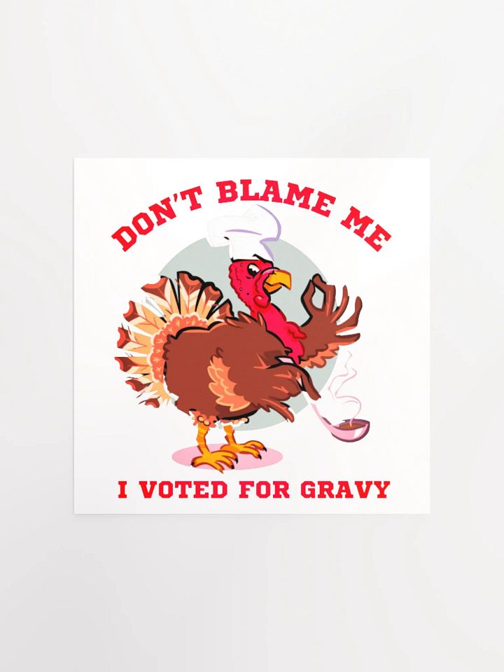 DON'T BLAME ME, I VOTED FOR GRAVY product image (4)