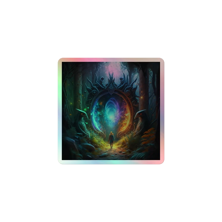 Dark Woods Portal sticker product image (1)