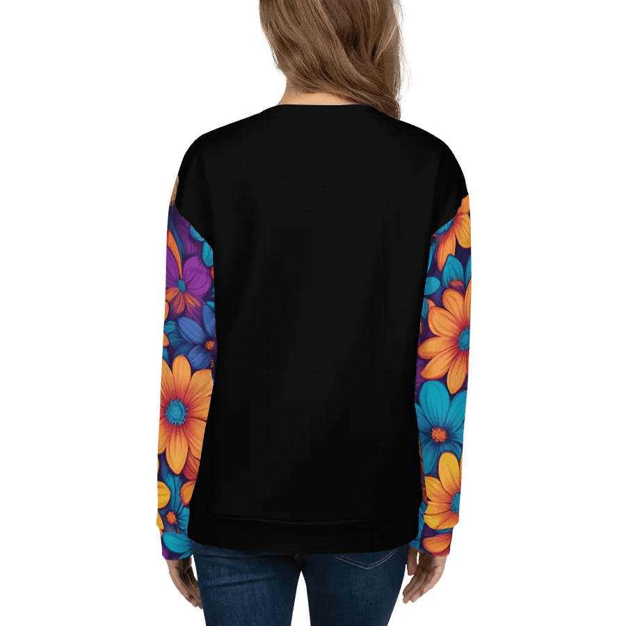 Floral Collage Unisex Sweatshirt product image (8)