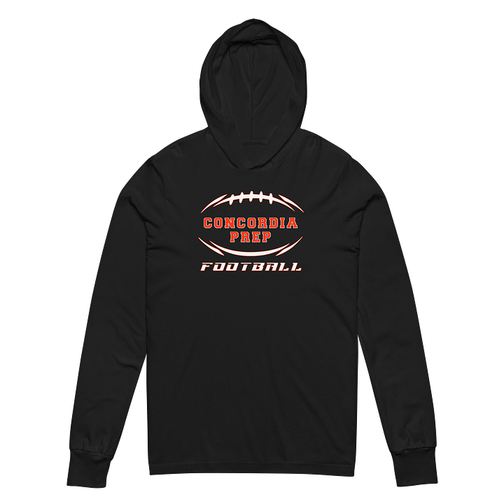 Concordia Prep - Football Logo Hooded Tee product image (2)