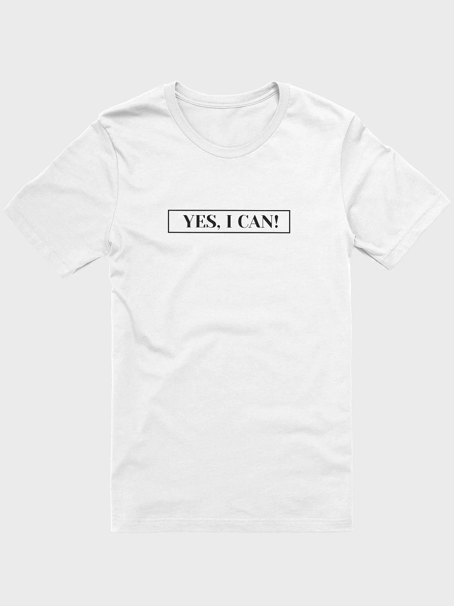 Yes, I Can! - White Shirt product image (1)