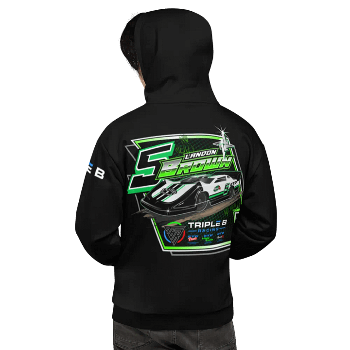 Landon Brown Late Model Hoodie (Black) product image (1)