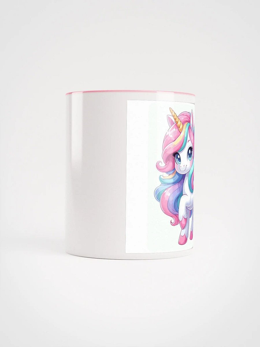 Ceramic Mug with Color Inside (unicorn) product image (5)