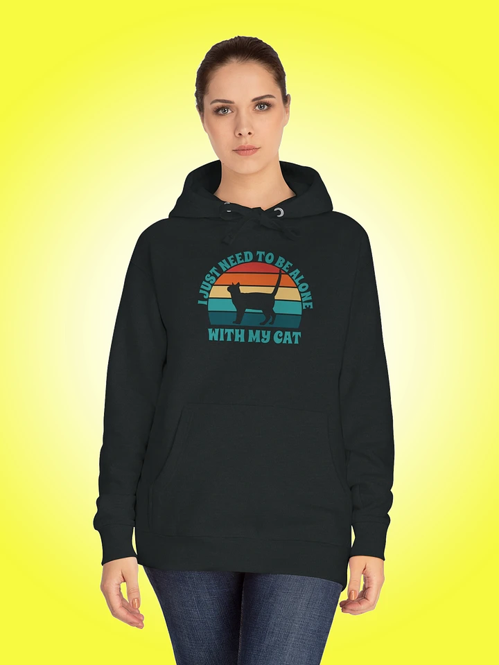 I Just Need To Be Alone with My Cat Sweatshirt product image (1)