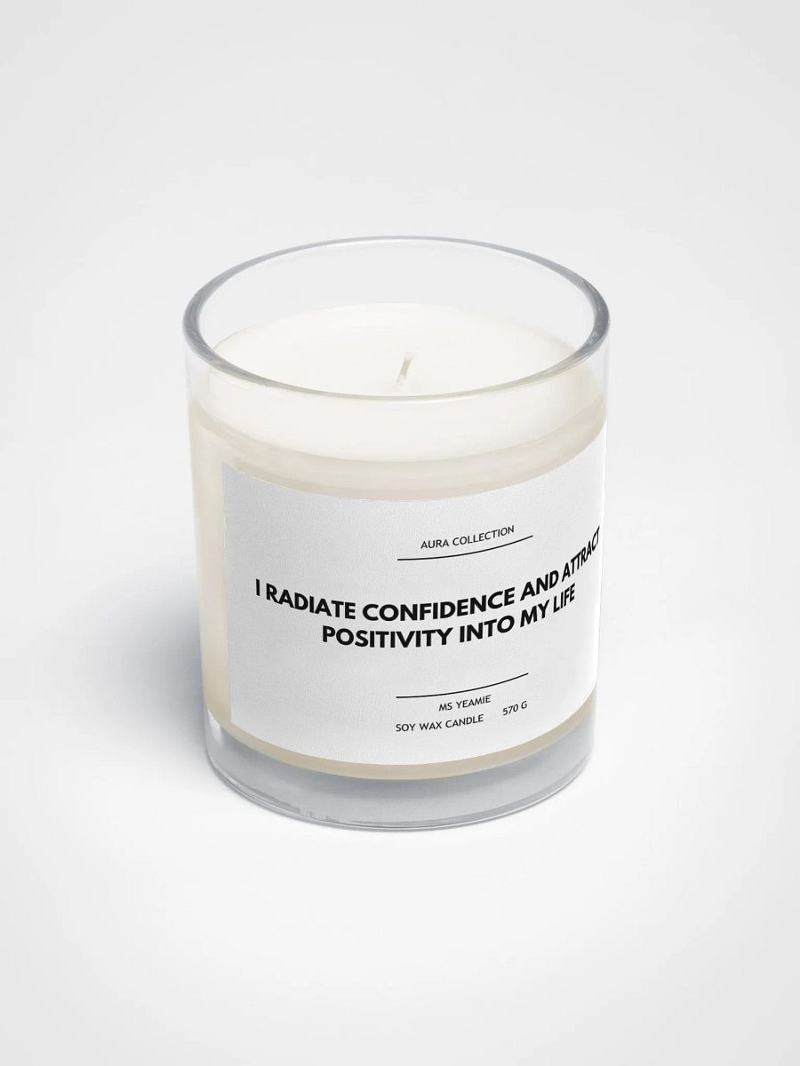 AURA COLLECTION Soy Wax Candle: Radiate Confidence product image (2)