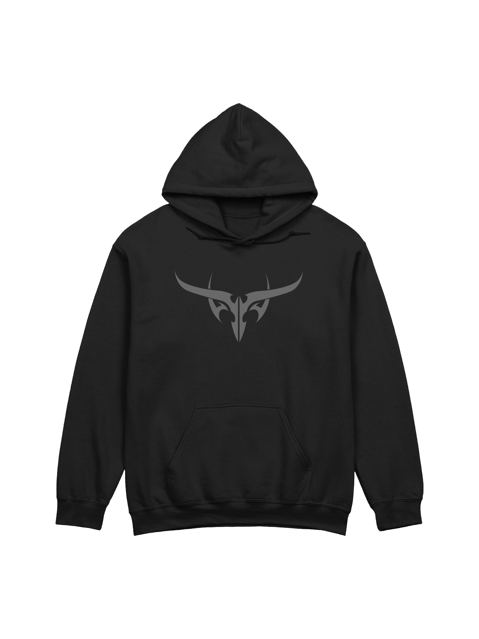 Tribal Skull Grey Hoodie product image (1)