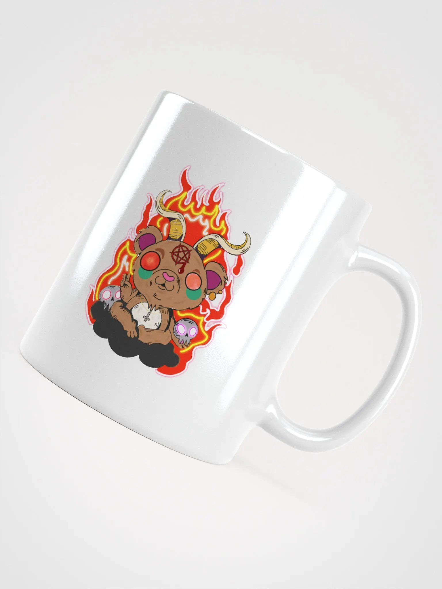 Demon Bear Mug (White) product image (12)
