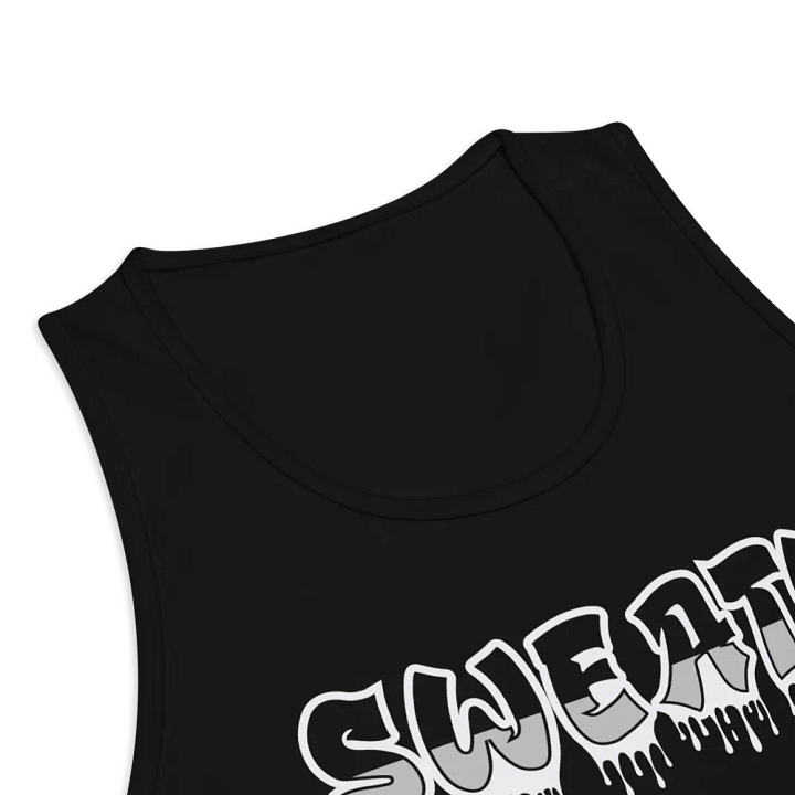 SWEATY White Logo Tank Top product image (16)