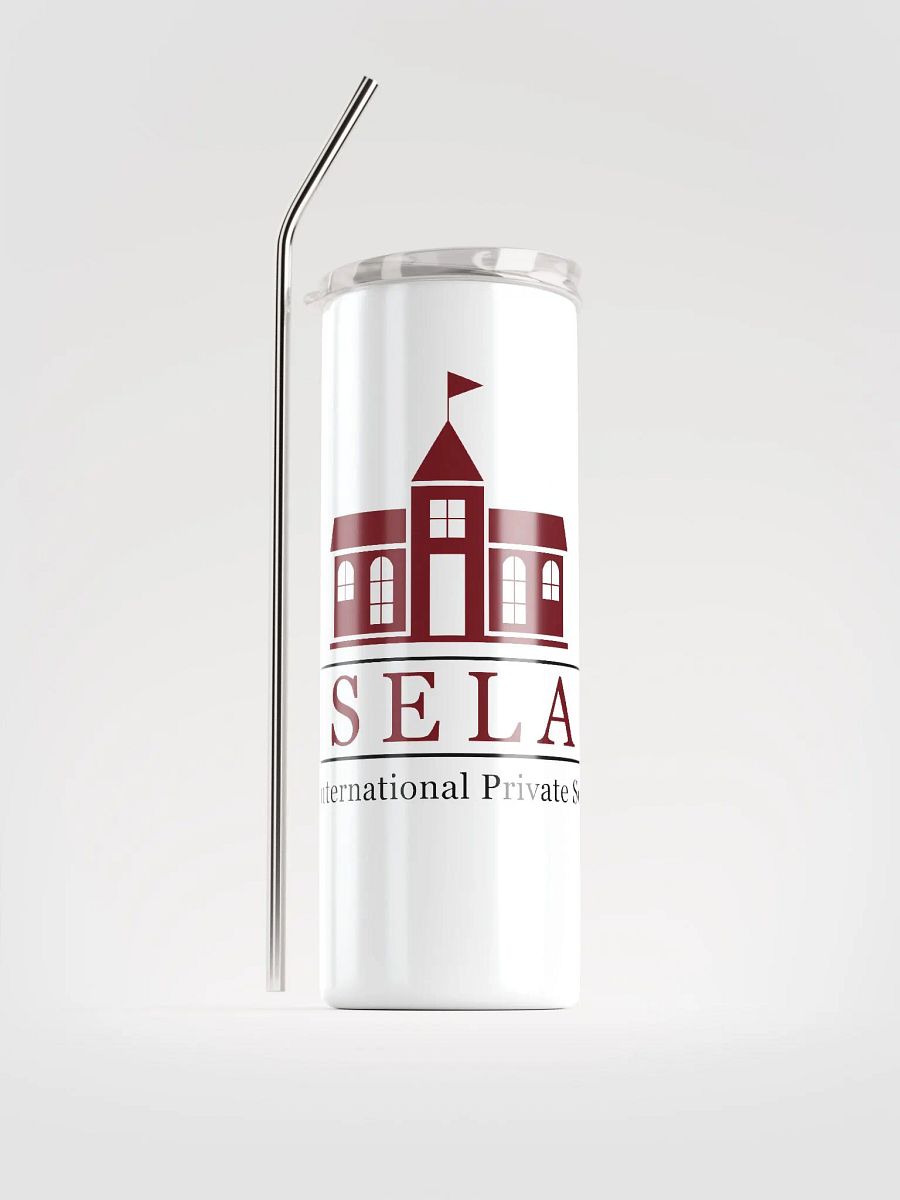 SELA Stainless Steel Tumbler (white) product image (1)