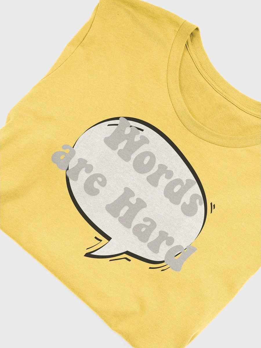 Words are Hard Tee Shirt product image (5)