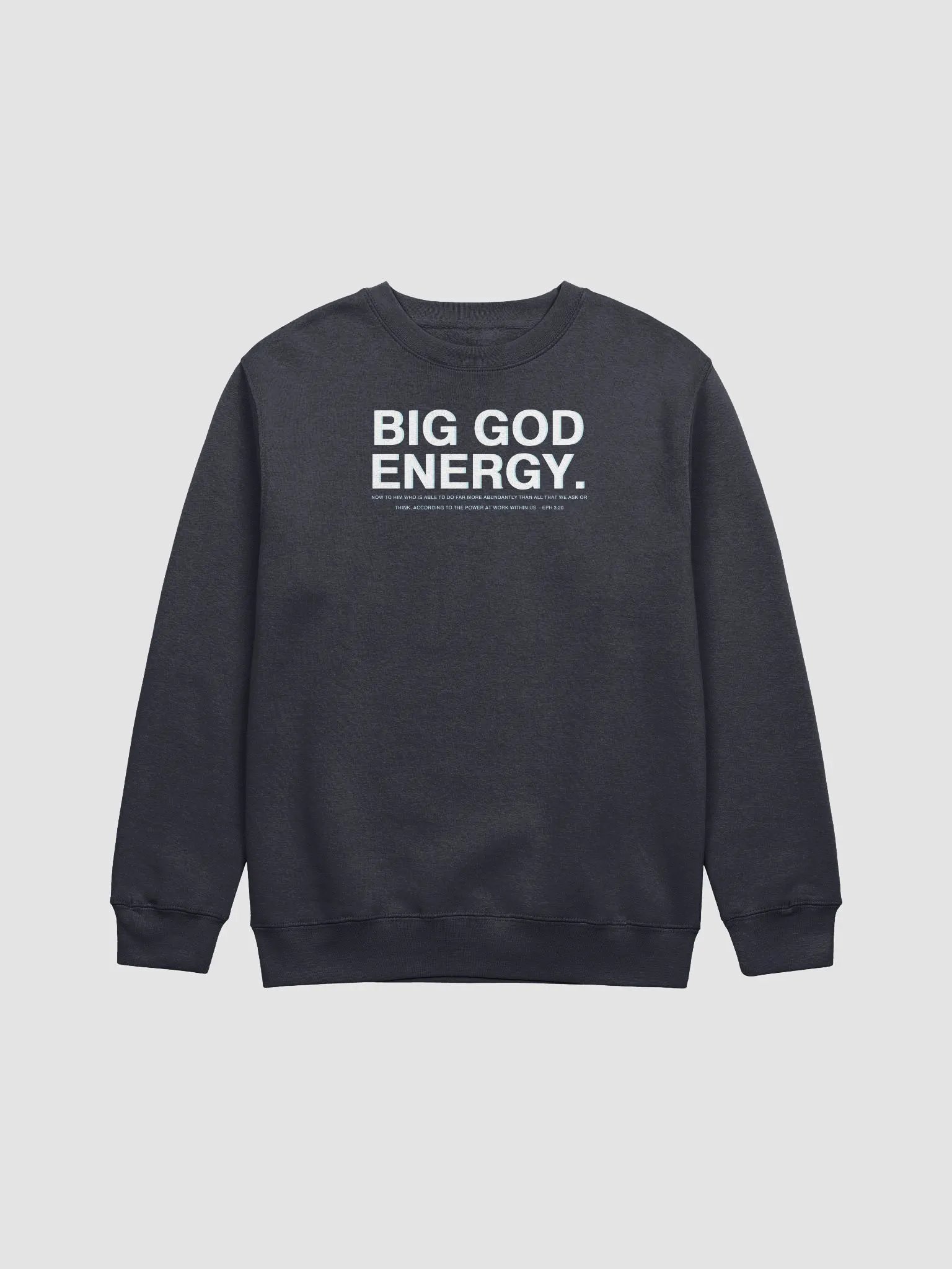 BIG GOD ENERGY Premium Crewneck Sweatshirt product image (1)