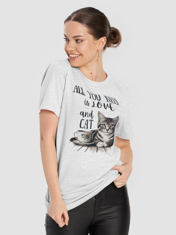 Love & Cat T-shirt product image (1)