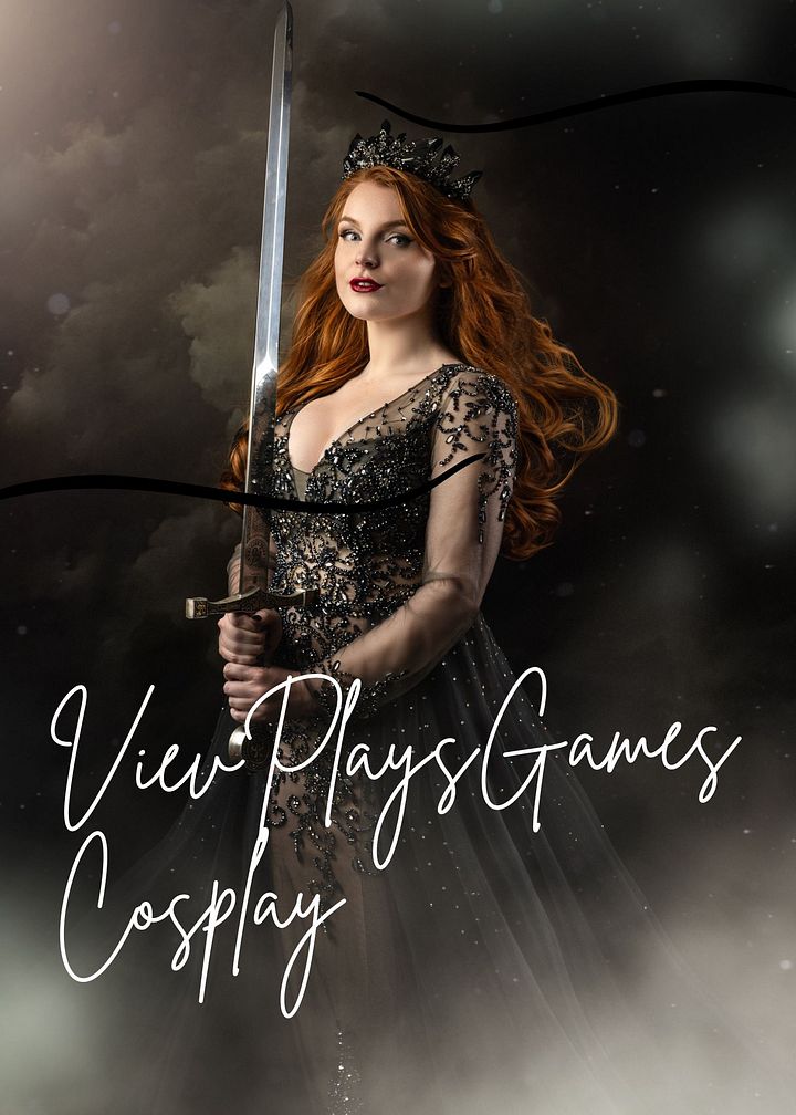 Fantasy shoot Viev Print 13x19 signed small in corner product image (1)
