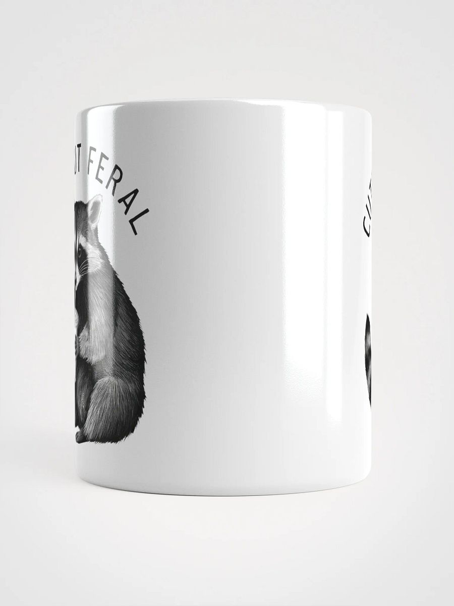 Cute But Feral Raccoon Mug product image (13)