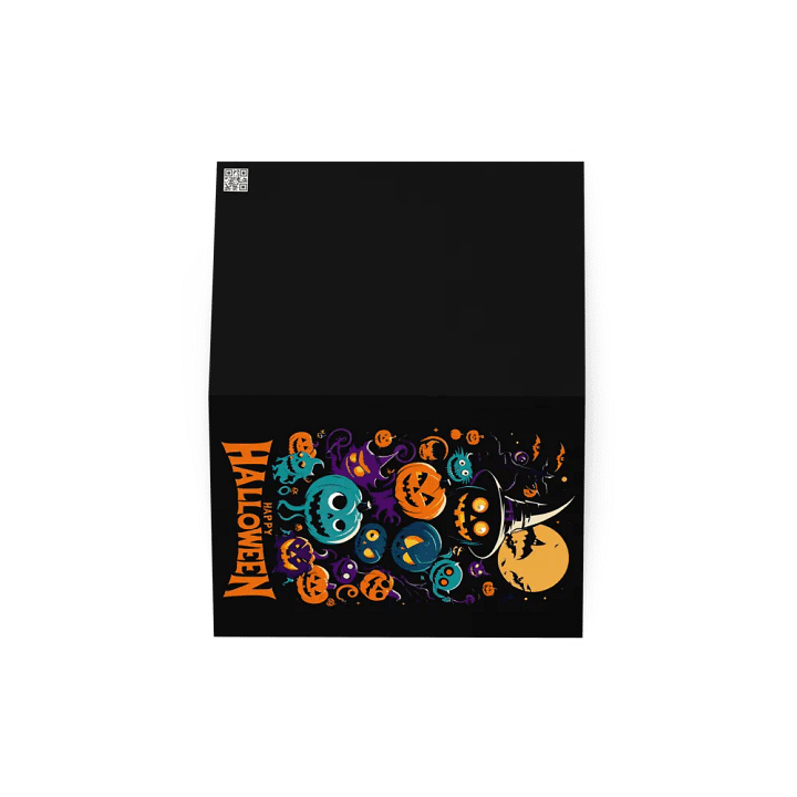 Retro Happy Halloween Greeting Card product image (2)