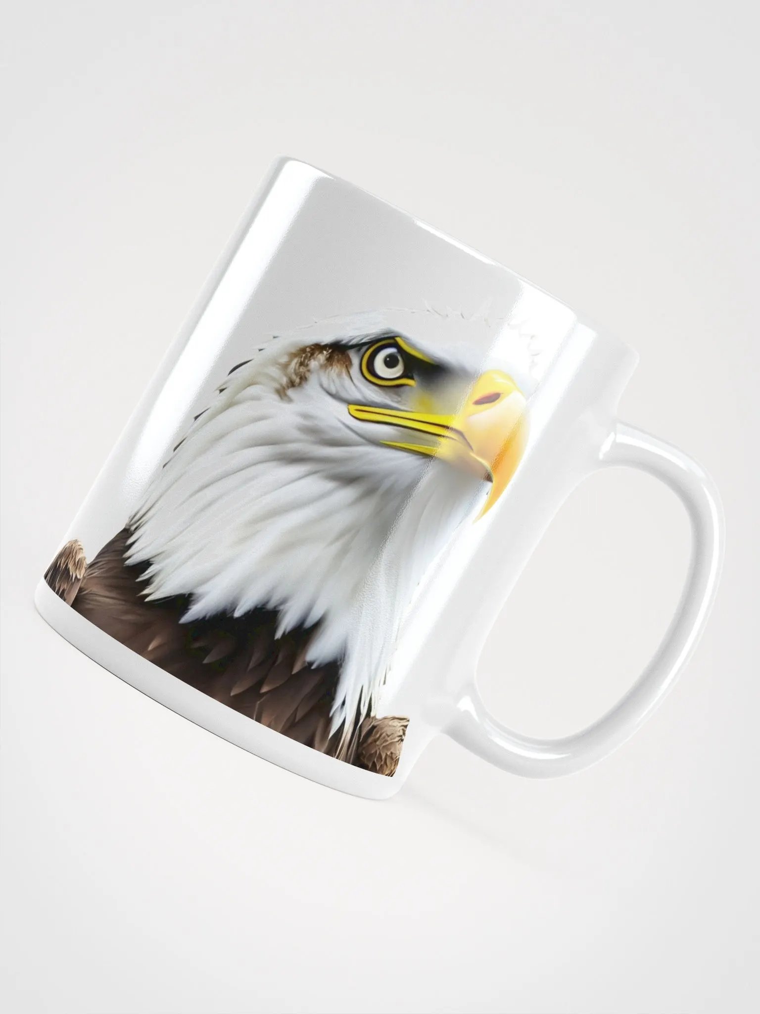Start Your Day with a Soaring Symbol: The Bald Eagle Mug product image (10)