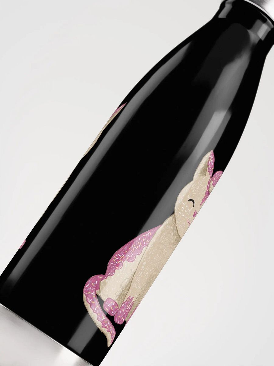 Lottie's Doughnut Cat Stainless Steel Water Bottle product image (6)