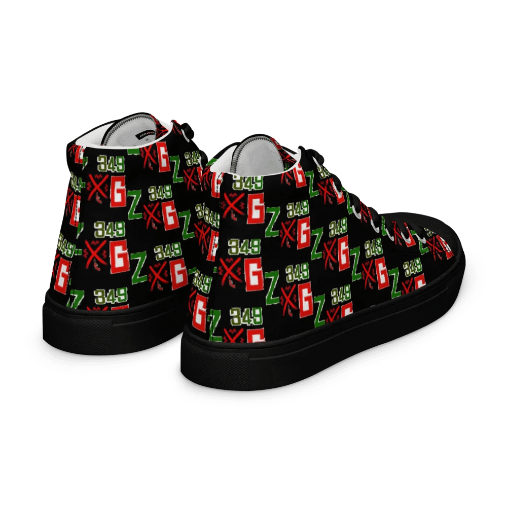 ZombfectedGaming 349 Men's High Top Shoes product image (7)