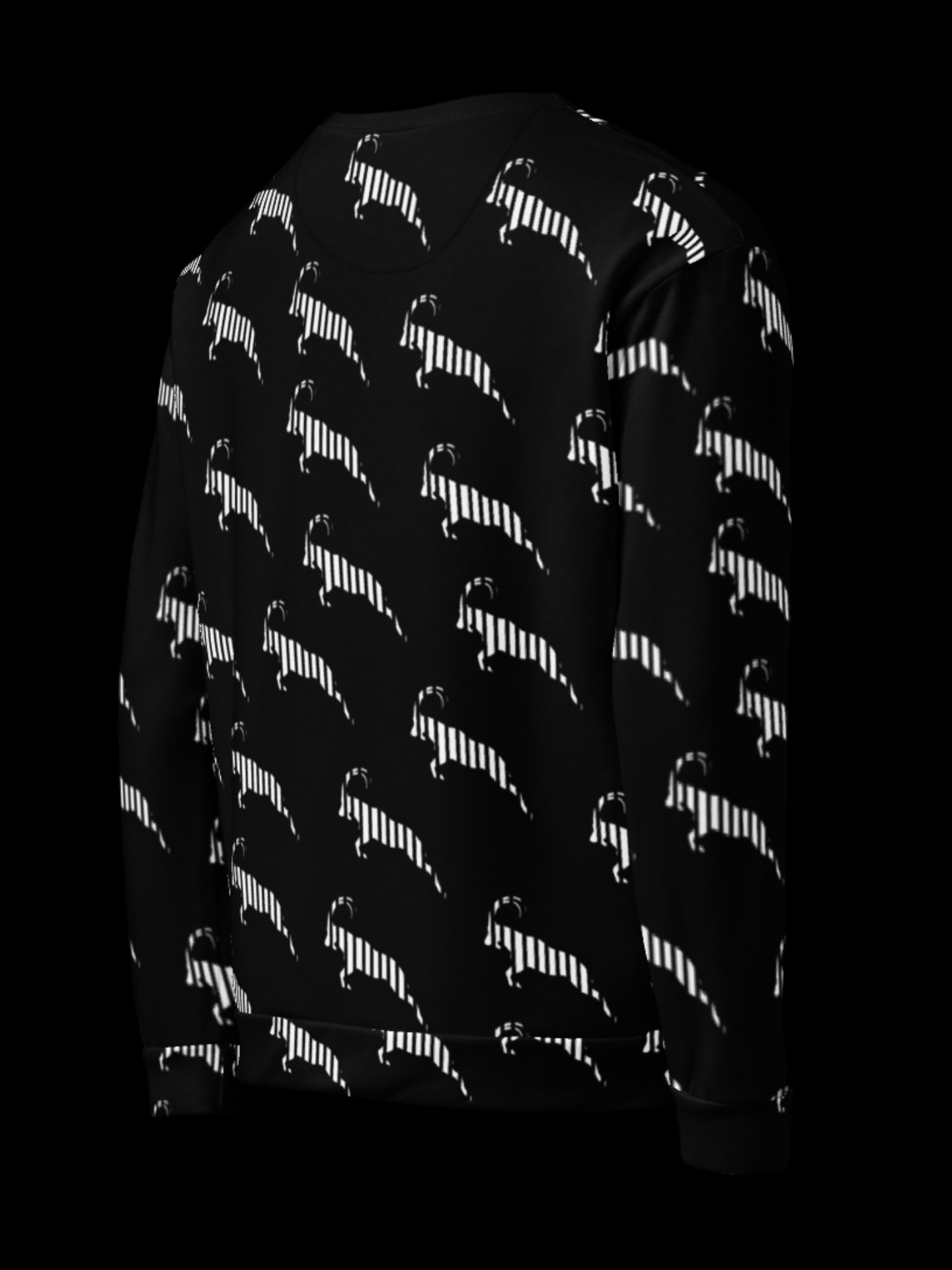 Men’s Goated Sportswear Club Patterned Crew-Neck Sweatshirt product image (3)