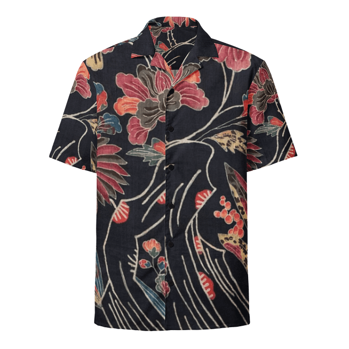 Red Flowers Hawaiian Shirt product image (1)