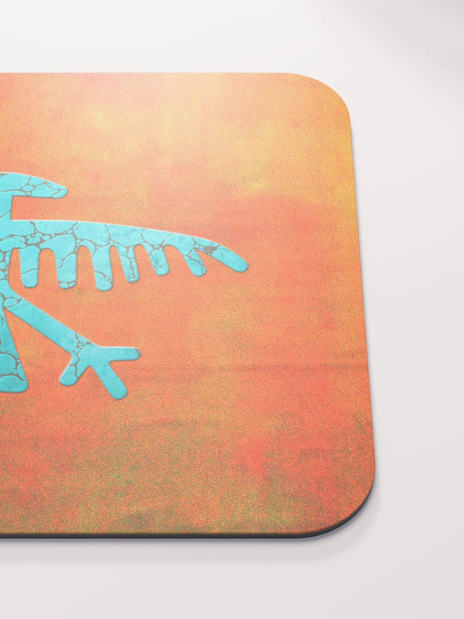 Turquoise Condor Mousepad product image (5)