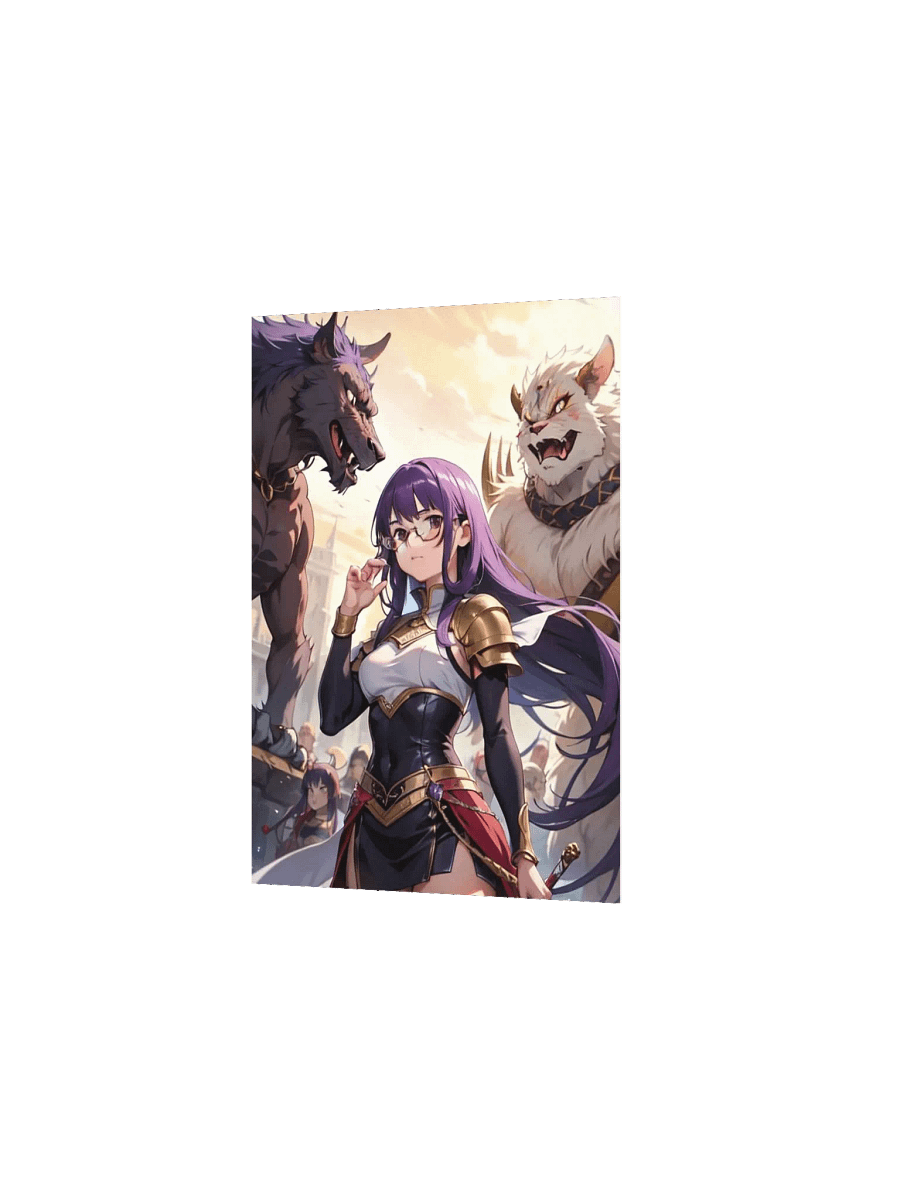 Purple K Warrior Poster product image (13)