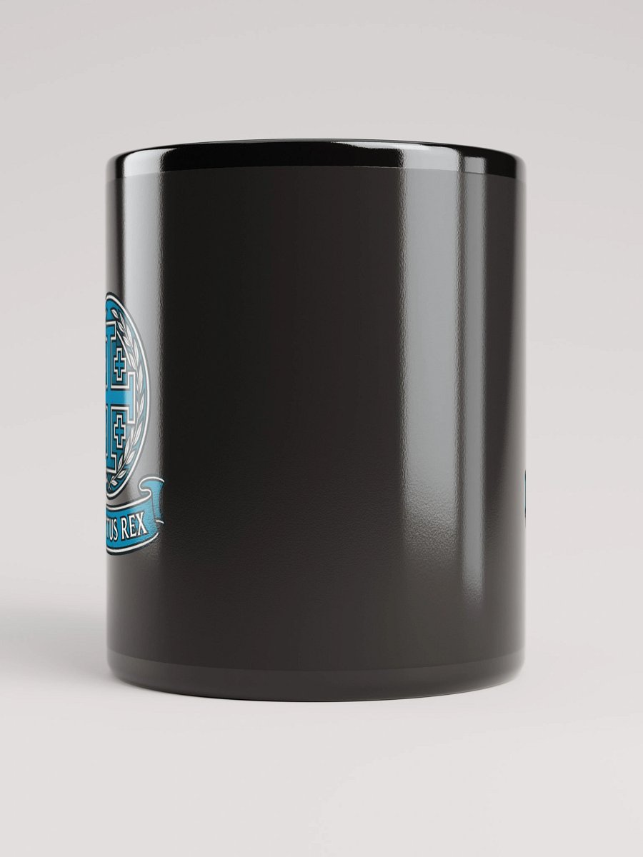 Jerusalem Cross Christus Rex mug light blue product image (5)