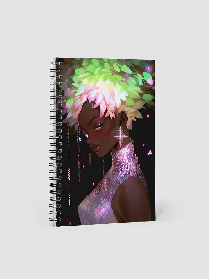 Luminous Petals Spiral Notebook product image (1)