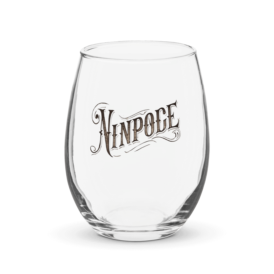 NINPOC Ornamental Stemless Wine Glass product image (1)