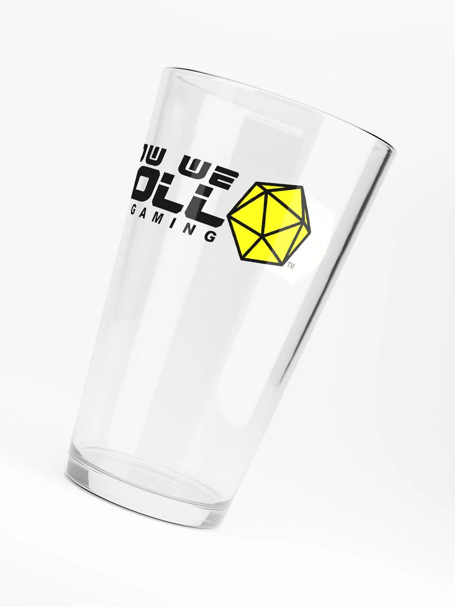 How We Roll Gaming Pint Glass product image (2)