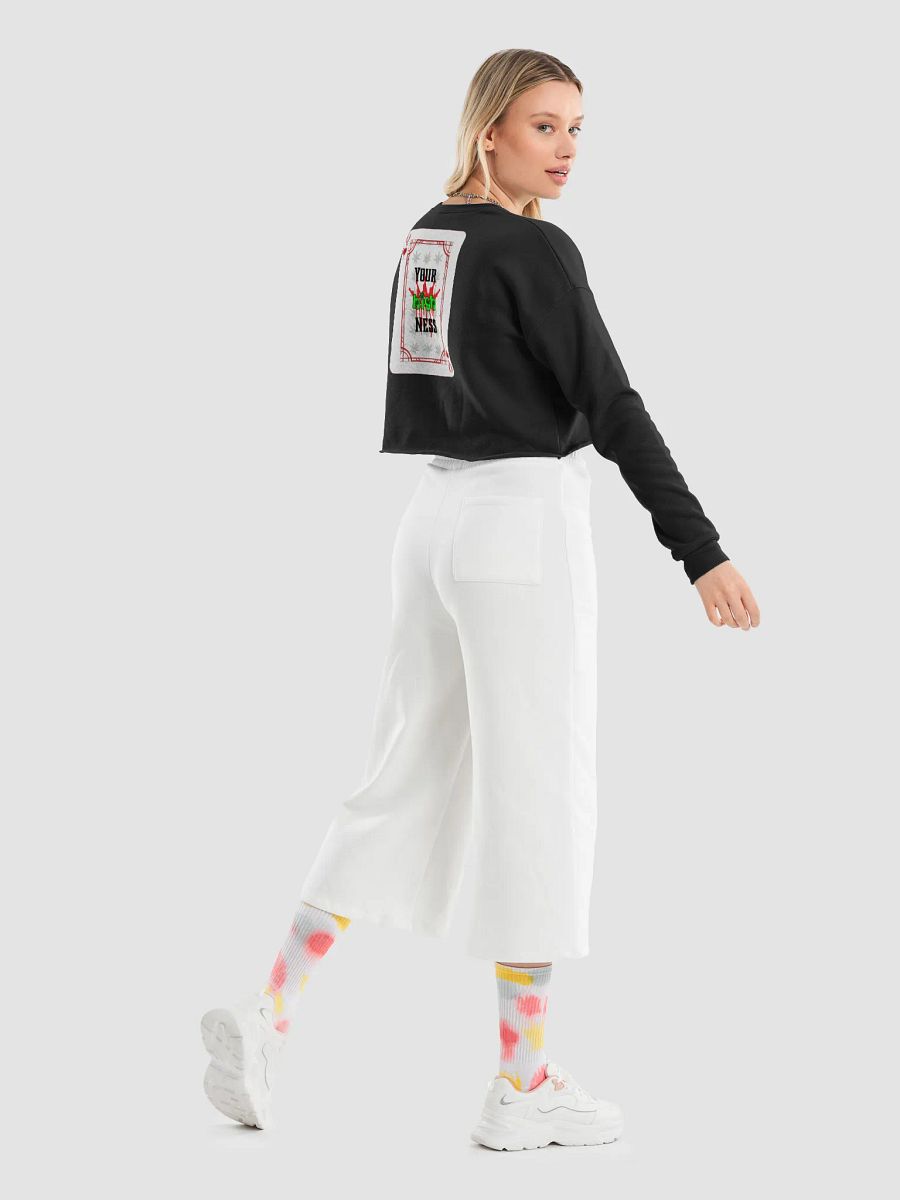 CannaQueen Women's Fleece Crop Sweatshirt product image (31)